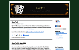 openpref.sourceforge.net