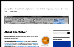 opensolver.org