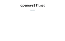 opensys911.net