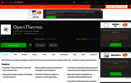 openthermo.sourceforge.net