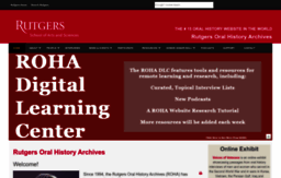 oralhistory.rutgers.edu