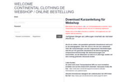 order.continentalclothing.de