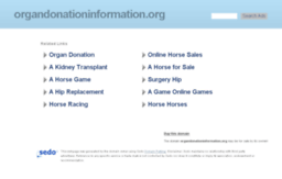 organdonationinformation.org