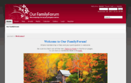 ourfamilyforum.org