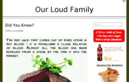 ourloudfamily.com