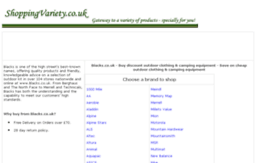 outdoor-clothing-camping-equipment.shoppingvariety.co.uk