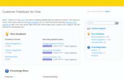 over.uservoice.com