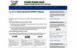 pagerankbar.com