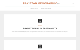pakistangeographic.com