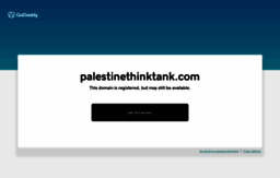 palestinethinktank.com