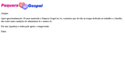 paqueragospel.com.br