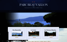 parcbeauvallon.com