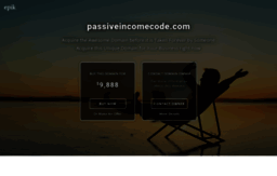 passiveincomecode.com