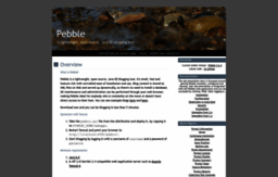 pebble.sourceforge.net