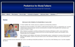 pediatricsforbodytalkers.com