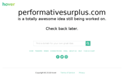 performativesurplus.com