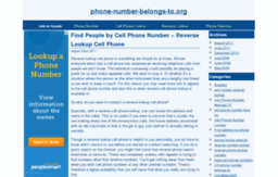 phone-number-belongs-to.org