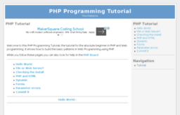 phptutorial.codepoint.net