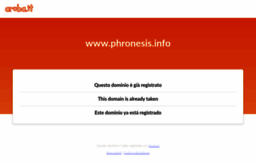 phronesis.info
