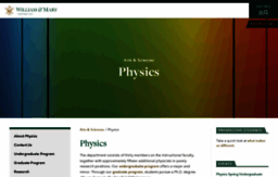physics.wm.edu