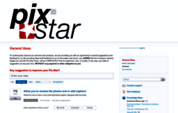 pixstar.uservoice.com