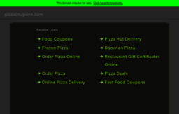 pizzacoupons.com