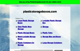 plasticstorageboxes.com
