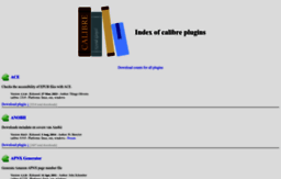 plugins.calibre-ebook.com