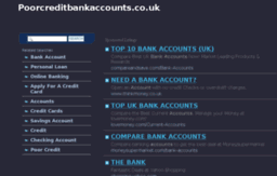 poorcreditbankaccounts.co.uk