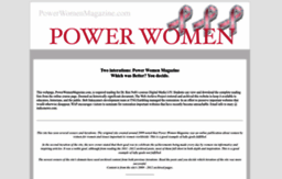 powerwomenmagazine.com