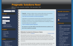 pragmaticsolutionsnow.com
