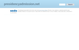 presidencyadmission.net