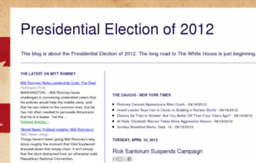 presidentialelectionof2012.blogspot.com