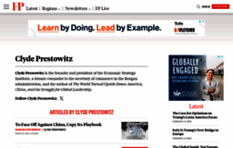 prestowitz.foreignpolicy.com