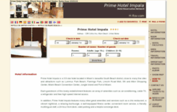 prime-hotels-impala-miami.h-rsv.com