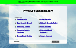 privacyfoundation.com