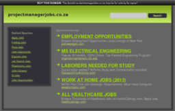projectmanagerjobs.co.za