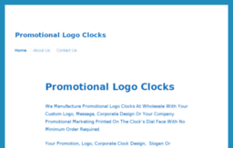 promotionallogoclocks.com