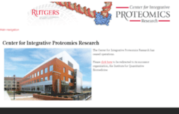 proteomics.rutgers.edu