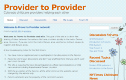 providertoprovider.net
