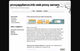 proxyappliance.info