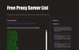 proxyserverlist.blogspot.in
