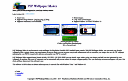 pspwallpapermaker.com