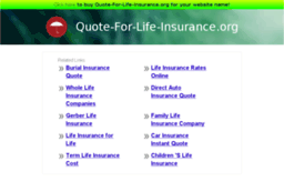 quote-for-life-insurance.org
