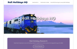 railway-holidays.com