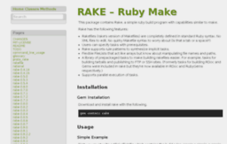 rake.rubyforge.org