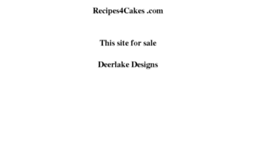 recipes4cakes.com