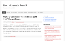 recruitmentsresult.co.in