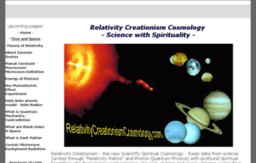 relativitycreationismcosmology.com