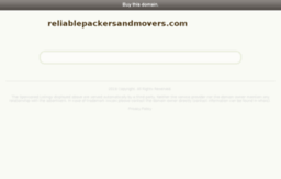 reliablepackersandmovers.com
